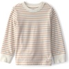 image:imageOSHKOSH BGOSH Baby Boys 2piece Overall SetsBrown Ivory Stripe
