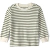 image:imageOSHKOSH BGOSH Baby Boys 2piece Overall SetsGreen White Stripe