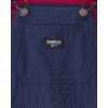 image:imageOSHKOSH BGOSH Baby Boys 2piece Overall SetsNavy Red Stripe