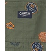 image:imageOSHKOSH BGOSH Baby Boys Worlds Best OverallsGreen Patchwork Print