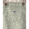 image:imageOSHKOSH BGOSH Baby Girls 2piece Overall SetsGreen Ivory Floral