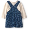 image:imageOSHKOSH BGOSH Baby Girls Dress SetBlue Dark Wash Chettah Print