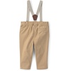 image:imageOSHKOSH BGOSH Boy Suspenders Brown Khaki 9M