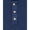 image:imageOSHKOSH BGOSH Boys Short Sleeve HenleyIndigo