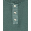 image:imageOSHKOSH BGOSH Boys Short Sleeve HenleyOlive