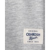 image:imageOSHKOSH BGOSH Boys Short Sleeve HenleySolid Grey