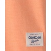 image:imageOSHKOSH BGOSH Boys Short Sleeve HenleySolid Orange