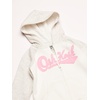 image:imageOSHKOSH BGOSH Girls Logo HoodieGreyIvory