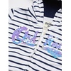 image:imageOSHKOSH BGOSH Girls Logo HoodieWhite Navy Stripe