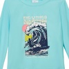 image:imageOSHKOSH BGOSH Toddlers and Baby Boys Swimsuit Trunk and Rashguard SetAqua