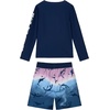 image:imageOSHKOSH BGOSH Toddlers and Baby Boys Swimsuit Trunk and Rashguard SetNavy