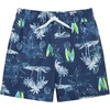 image:imageOSHKOSH BGOSH Toddlers and Baby Boys Swimsuit Trunk and Rashguard SetYellow