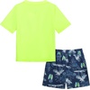 image:imageOSHKOSH BGOSH Toddlers and Baby Boys Swimsuit Trunk and Rashguard SetYellow