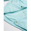 image:imageOSHKOSH BGOSH girls Midweight Hooded Anorak Jacket CoatAqua Floral