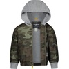 image:imageOsh Kosh boys Midweight Fleece Lined Windbreaker JacketTransitional JacketGreen Camo