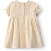 image:imageOshKosh BGosh Baby Girls Woven White Cream Dots DressWhite Cream Dots