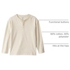image:imageOshKosh BGosh Boys Long Sleeve HenleyCream