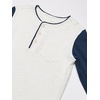 image:imageOshKosh BGosh Boys Long Sleeve HenleyIvoryCadetblue