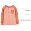 image:imageOshKosh BGosh Boys Long Sleeve HenleyOrange