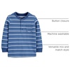 image:imageOshKosh BGosh Boys Long Sleeve HenleyYacht Club Blue