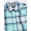 image:imageOshKosh BGosh Boys Long Sleeve Woven Buttonfront ShirtGreen Plaid Print