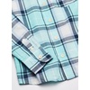 image:imageOshKosh BGosh Boys Long Sleeve Woven Buttonfront ShirtGreen Plaid Print