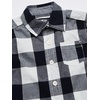 image:imageOshKosh BGosh Boys Long Sleeve Woven Buttonfront ShirtNavy Plaid