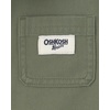 image:imageOshKosh BGosh Boys Long Sleeve Woven Buttonfront ShirtOlive Green