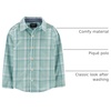 image:imageOshKosh BGosh Boys Long Sleeve Woven Buttonfront ShirtPatina Plaid