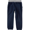 image:imageOshKosh BGosh Boys Stretch Canvas Pullon JoggerDeep Navy