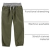image:imageOshKosh BGosh Boys Stretch Canvas Pullon JoggerMilitary Green