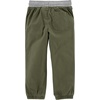 image:imageOshKosh BGosh Boys Stretch Canvas Pullon JoggerMilitary Green