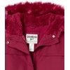 image:imageOshKosh Bgosh Girls Heavyweight Faux Fur Hooded Parka Warm Winter CoatScarlet