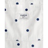 image:imageOshkosh Girls Worlds Best OverallsWhiteBlue Polka Dot
