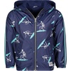 image:imageOSHKOSH BGOSH Baby Boys Midweight Reversible JacketNavySurf Skeletons