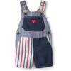 Blue/Red Striped
