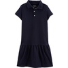 image:imageOSHKOSH BGOSH Girls Uniform DressDeep Navy Solid