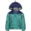 image:imageOsh Kosh boys Midweight Fleece Lined Windbreaker JacketTransitional JacketBlueGreen Moonshadow