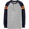image:imageOshKosh BGosh Boys Long Sleeve HenleyDeep Navy