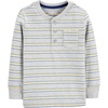 Grey Heather Stripe
