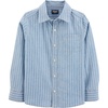 Blue Stripe Print