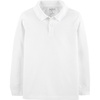 image:imageOshKosh BGosh Boys Uniform Long Sleeve PoloWhite Toddler