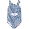 image:imageOshKosh BGosh Girls Onepiece SwimsuitBlueWhite Bandana