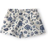 White/Blue Paisley
