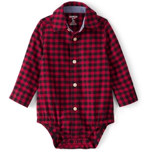 image:imageOSHKOSH BGOSH Baby Boys Buttonfront BodysuitRed