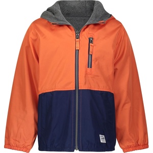 image:imageOSHKOSH BGOSH Baby Boys Midweight Reversible JacketSunrise OrangeIndigoGrey