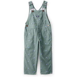 image:imageOSHKOSH BGOSH Baby Boys Worlds Best OverallsGreen Race Car Print