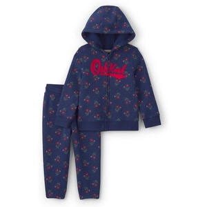 image:imageOSHKOSH BGOSH Baby Girls 2piece Logo SetsNavy Floral