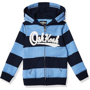 image:imageOSHKOSH BGOSH Boys Logo HoodieBlue LapisNavy Stripe