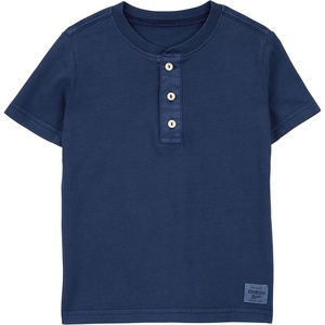 image:imageOSHKOSH BGOSH Boys Short Sleeve HenleyIndigo